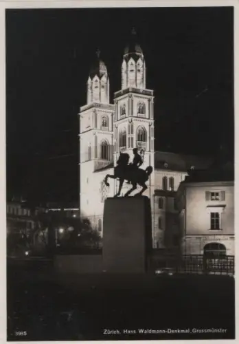 Schweiz - Schweiz - Zürich - Hans-Waldmann-Denkmal - 1937