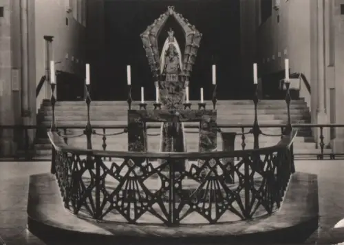 Werl - Wallfahrts-Basilika, Marieninsel - ca. 1965