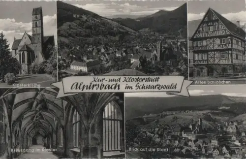 Alpirsbach - u.a. Altes Schlößchen - 1957