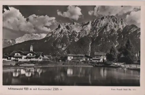 Mittenwald - mit Karwendel