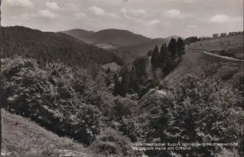 Winterberg - Naturpark Helle mit Orketal - 1965
