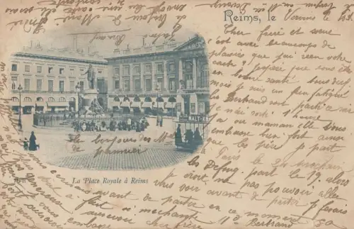 Frankreich - Reims - Frankreich - Place Royal