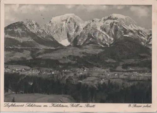Schönau - mit Kehlstein - 1953