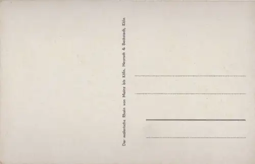 Rüdesheim, Ruine Ehrenfels - mit Mäuseturm