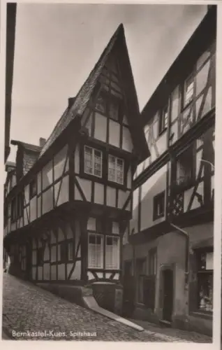 Bernkastel-Kues - Spitzhaus - ca. 1955