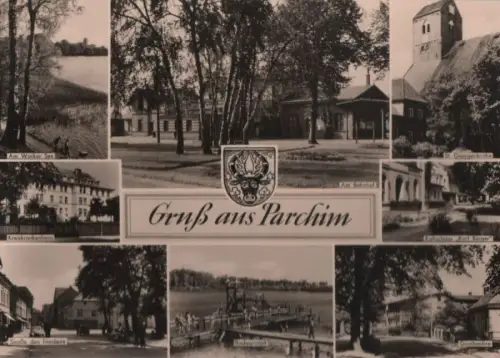 Parchim - u.a. Badeanstalt - 1960