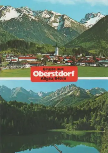 Oberstdorf und Freibergsee - 1996