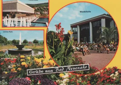 Neuenahr-Ahrweiler - Bad Neuenahr u.a. Hallenbad - ca. 1985