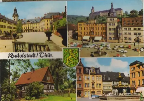 Rudolstadt - u.a. Marktbrunnen - 1975