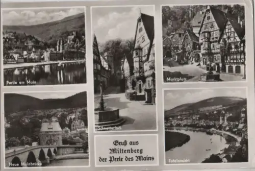 Miltenberg - u.a. Marktplatz - 1959