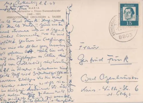 Creglingen Marienaltar