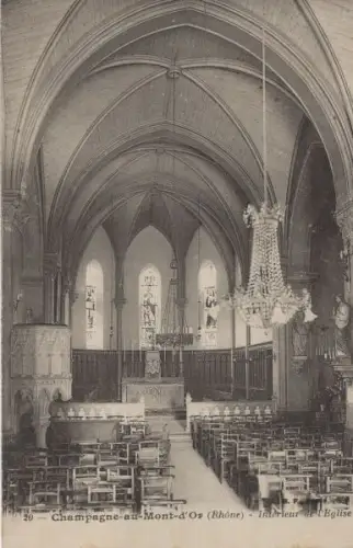 Frankreich - Champagne-au-Mont-d’Or - Frankreich - Eglise
