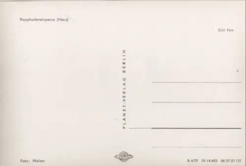 Rappbodetalsperre - Staumauer