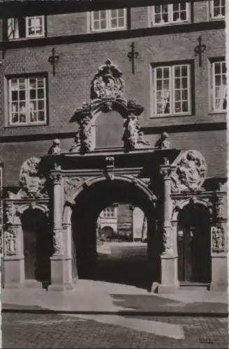 Lübeck - Portal vom Füchtingshof - ca. 1960