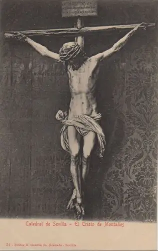 Spanien - Spanien - Sevilla - Catedral, El Cristo de Montanes - ca. 1930
