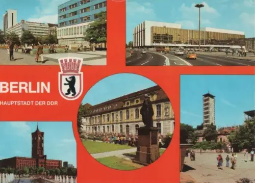 Berlin, Ostteil - u.a. Lindencorso - 1982