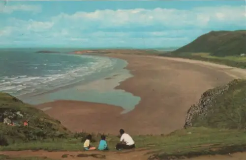 Großbritannien - Großbritannien - Gower - Rhossili Bay - ca. 1970