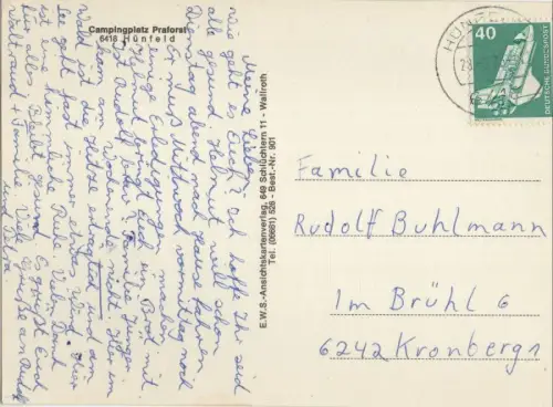 Hünfeld - Campingplatz Praforst