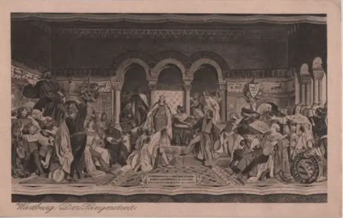 Eisenach - Wartburg, Sängerstreit - ca. 1935