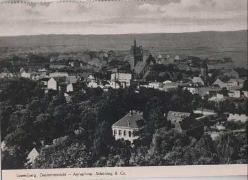 Lauenburg - Gesamtansicht - 1965