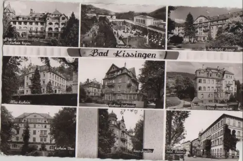 Bad Kissingen - u.a. Haus Sanitas - ca. 1960