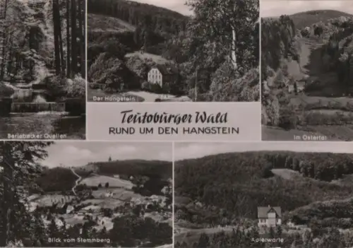 Teutoburger Wald - Rund um den Hangstein - 1961