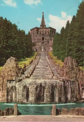 Kassel-Wilhelmshöhe - Herkules mit Kaskaden - 1979