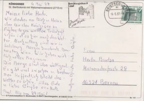 Königssee - St. Bartholomä