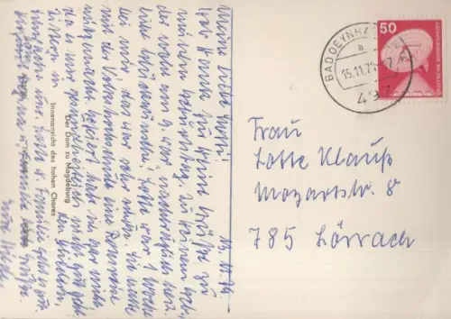 Magdeburg - Dom, hoher Chor