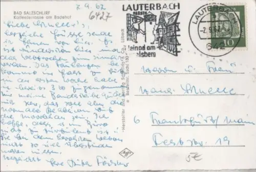 Bad Salzschlirf - Kaffeeterrasse