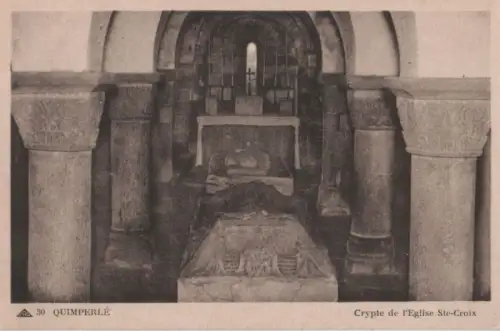 Frankreich - Frankreich - Quimperle - Crypte de Eglise Ste-Croix - ca. 1950