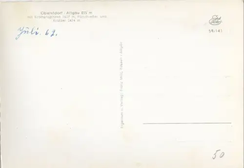 Oberstdorf - mit Krottenspitzen