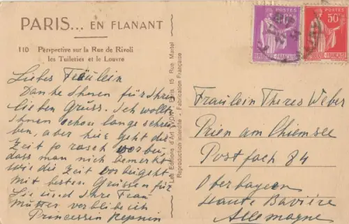 Frankreich - Paris - Frankreich - Rue de Rivoli