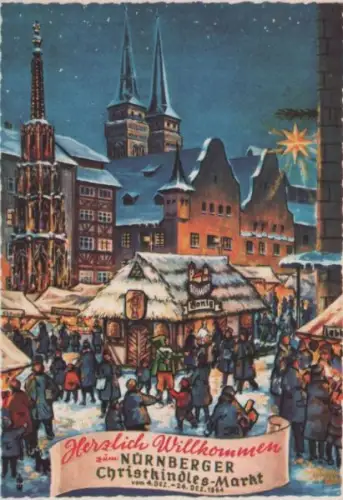 Nürnberg - Christkindles-Markt - 1964