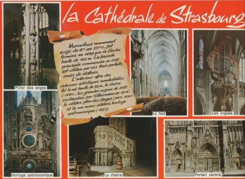 Frankreich - Strasbourg - Frankreich - Cathedrale