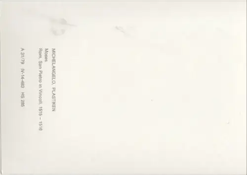 Italien - Rom - Roma - Italien - San Pietro, Moses