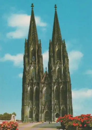 Köln - Dom Westseite - ca. 1975