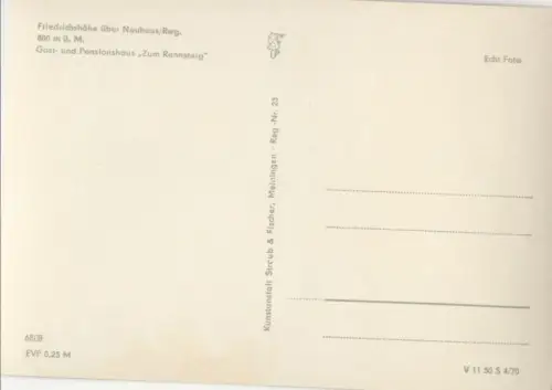 Neuhaus am Rennweg - Friedrichshöhe