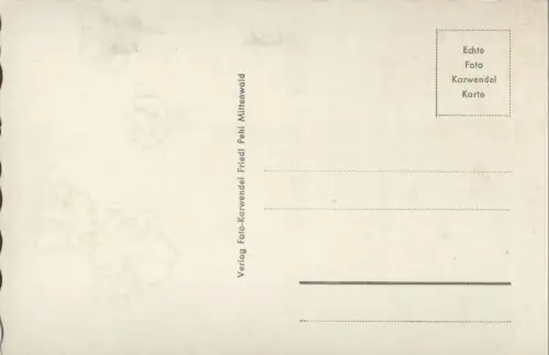 Mittenwald - mit Tiroler Berge