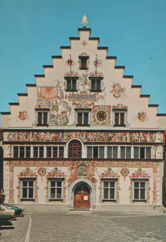 Lindau (Bodensee) - Rathaus Südseite - ca. 1975