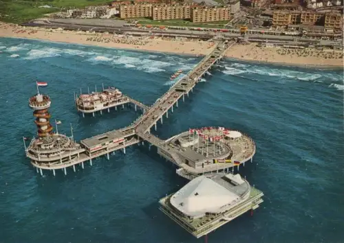 Niederlande - Den Haag, Scheveningen - Niederlande - Pier met Eiland