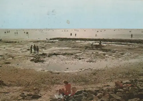 Büsum - Stimmung am Watt - 1987