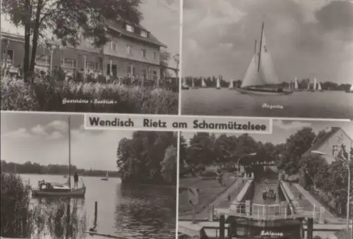 Wendisch Rietz - u.a. Gaststätte Seeblick - 1982