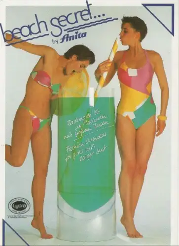 beach secret - Werbung