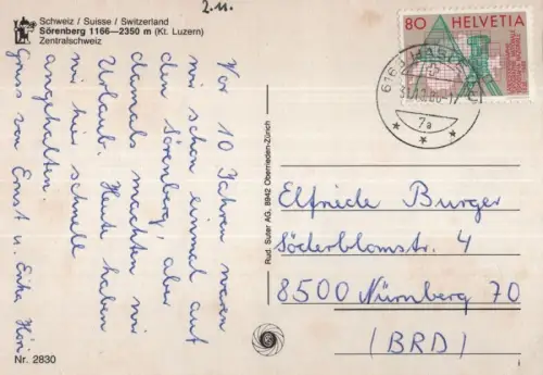 Schweiz - Sörenberg - Schweiz - Ansicht