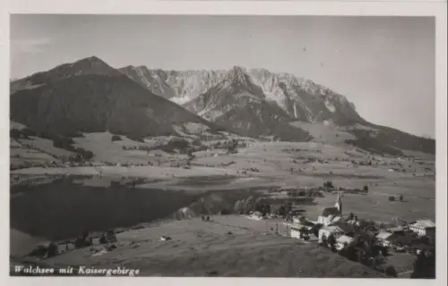 Österreich - Österreich - Walchsee - mit Kaisergebirge - ca. 1955