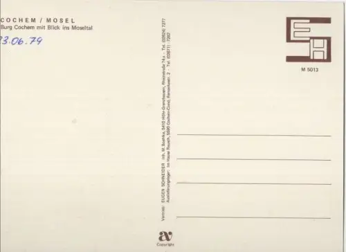 Cochem - Burg und Moseltal