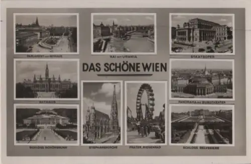 Österreich - Österreich - Wien - u.a. Schloss Belvedere - 1958