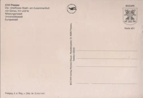 Passau - Zusammenfluss