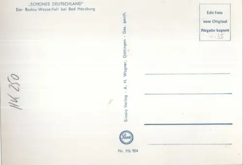 Bad Harzburg - Rasau-Wasserfall